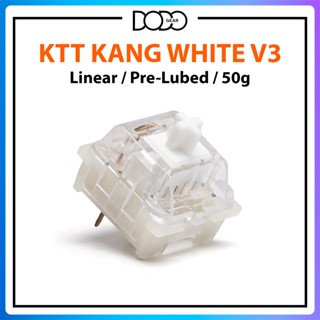 Switch Kang White V3 - KTT Kang White V3 Linear 50g công tắc bàn phím Switch KTT KangWhite V3 DoDo Gear