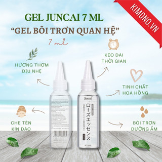 Gel bôi trơn Juncai gốc nước tinh chất hoa hồng chai 60ml