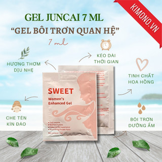 Gel bôi trơn quan hệ Juncai dạng túi gốc nước 7ml