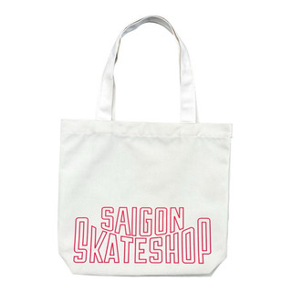 Túi tote vải canvas saigon skateshop red season
