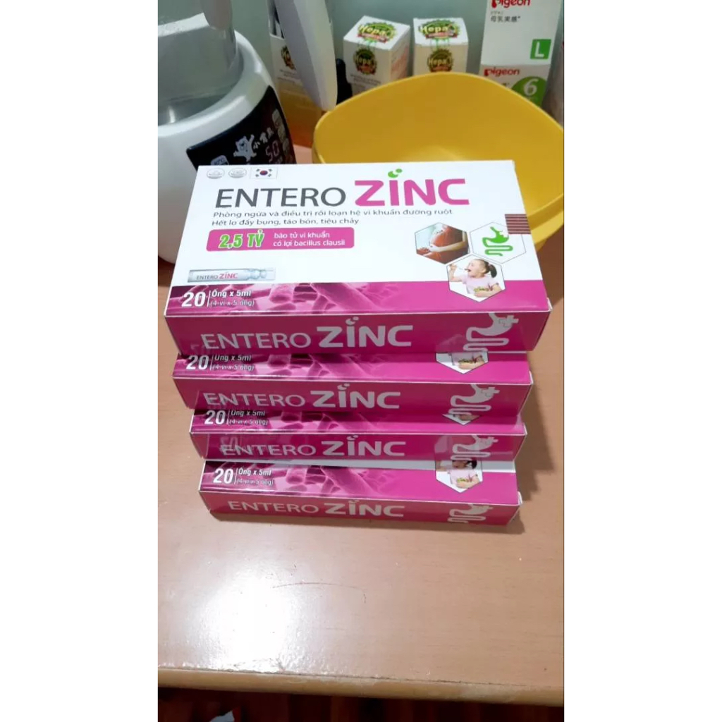 ENTERO ZINC Men Vi Sinh Kết Hợp Kẽm