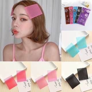 Set 2 miếng dán gai giữ tóc mái đa năng tiện lợi nhiều màu sắc