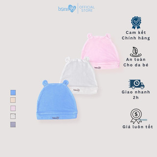 Mũ sơ sinh Bons99 chất liệu sợi tre thoáng mát thoải mái cho bé từ 0-6 tháng BONPK002