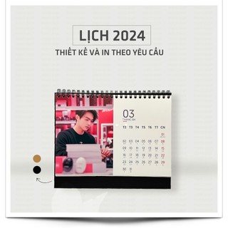 📆 In lịch 2024 theo yêu cầu (Loại không thiết kế)