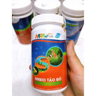 Mr Bio Tảo Đỏ 120g - Tăng Màu Tăng Kháng Thể Cho Cá Cảnh (Hàng Công Ty)
