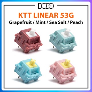 Switch KTT Grapefruit Sea Salt Lemon Mint Peach 3 PIN Linear 53g công tắc bàn phím Switch KTT DoDo Gear