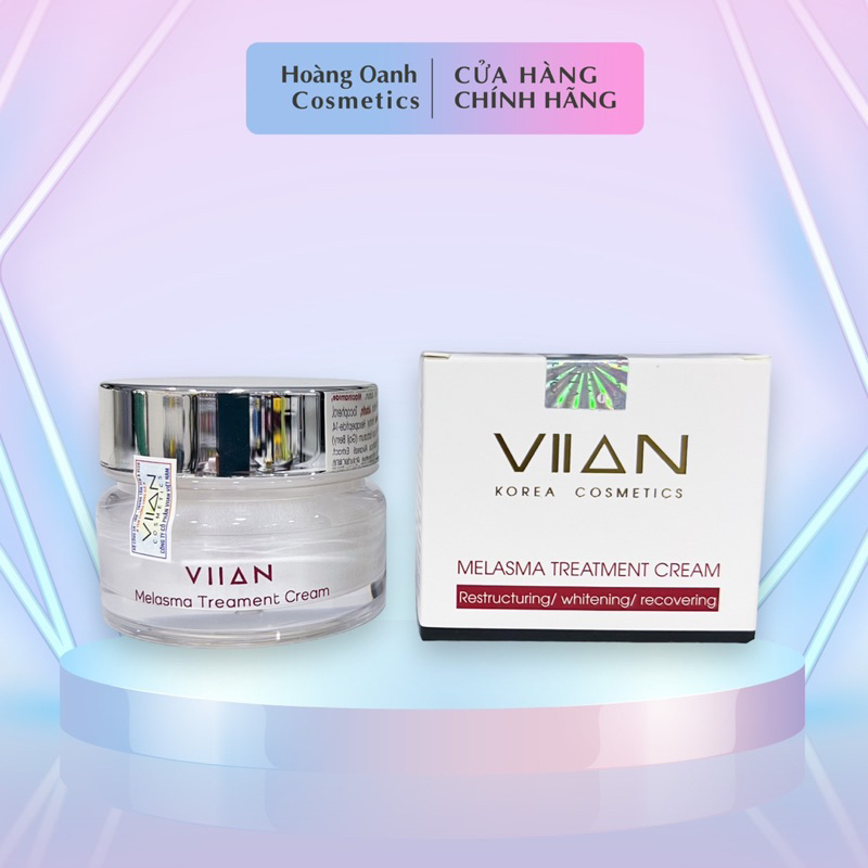 VIIAN  Melasma Treatment Cream - Hủ 25ml