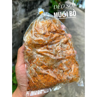Bánh tráng dẻo sợi muối khô bò cay