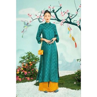 🥰 Áo dài tơ óng 4 tà đẹp cao cấp hàng thiết kế giá rẻ ảnh thật 100%