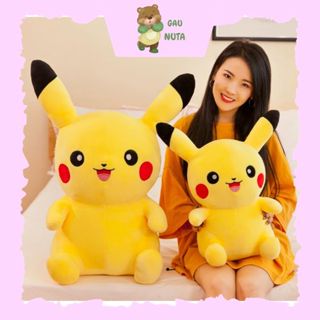 Gấu Bông Pikachu - Thú Nhồi Bông Pikachu Hàng Cao Cấp NUTA