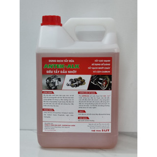 Siêu Tẩy Rửa Dầu Nhớt, Dầu Mỡ Antek-ALK -  Không Hại Sơn ( Can 5 Lít)