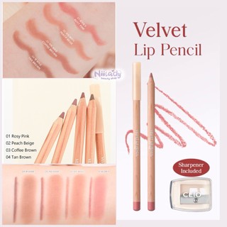 Chì viền môi Clio Velvet Lip Pencil