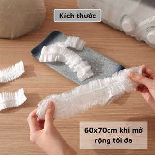 Set 100c Màng Bọc PE Chống Bụi Bảo Vệ Đồ Đa Năng Tiện Ích 60x70cm