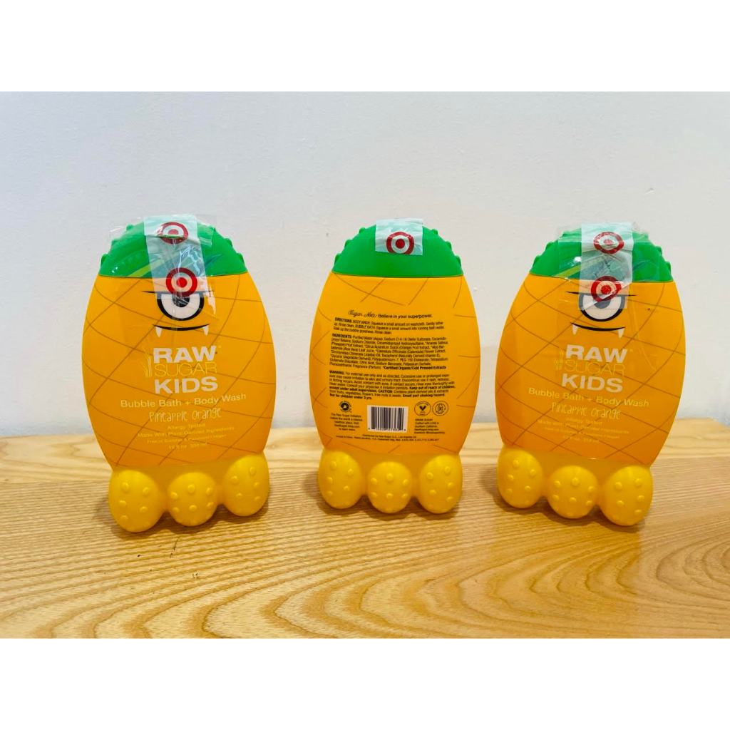 Sữa tắm trẻ em 2 in 1 Raw Sugar Kids sản xuất tại Mỹ