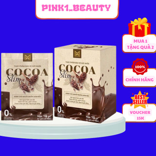 Giảm cân cocoa slim viên uống giảm cân nhanh cấp tốc 3-6kg hộp 30 viên chính hãng