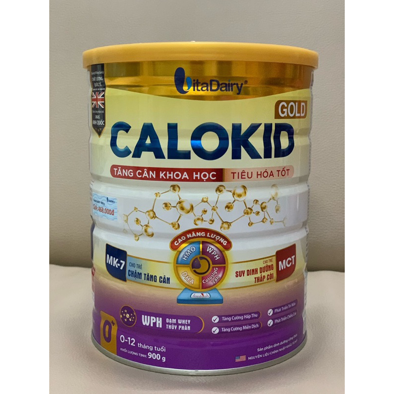 Combo 2 Lon  Calokid 0+ Lon 900g (Date mới -A)