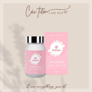 Viên Uống Tỏa Hương Thơm Cơ Thể Hebora Premium Sakura Damask Rose - 60 Viên