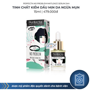 Serum Perfecta No Problem Matujace Serum 24h tinh chất kiềm dầu mịn da ngừa mụn, kem dưỡng ngày Perfecta No Problem Lekk