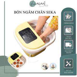 Bồn Ngâm Chân SEKA Massage Thư Giãn, Máy Gấp Gọn, Điều Khiển Từ Xa, An Toàn, Bảo Hành Lâu Dài