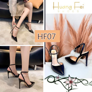 Mẫu cao gót Kitten heels hở hậu  mã HF07  gót cao 9 phân sang chảnh