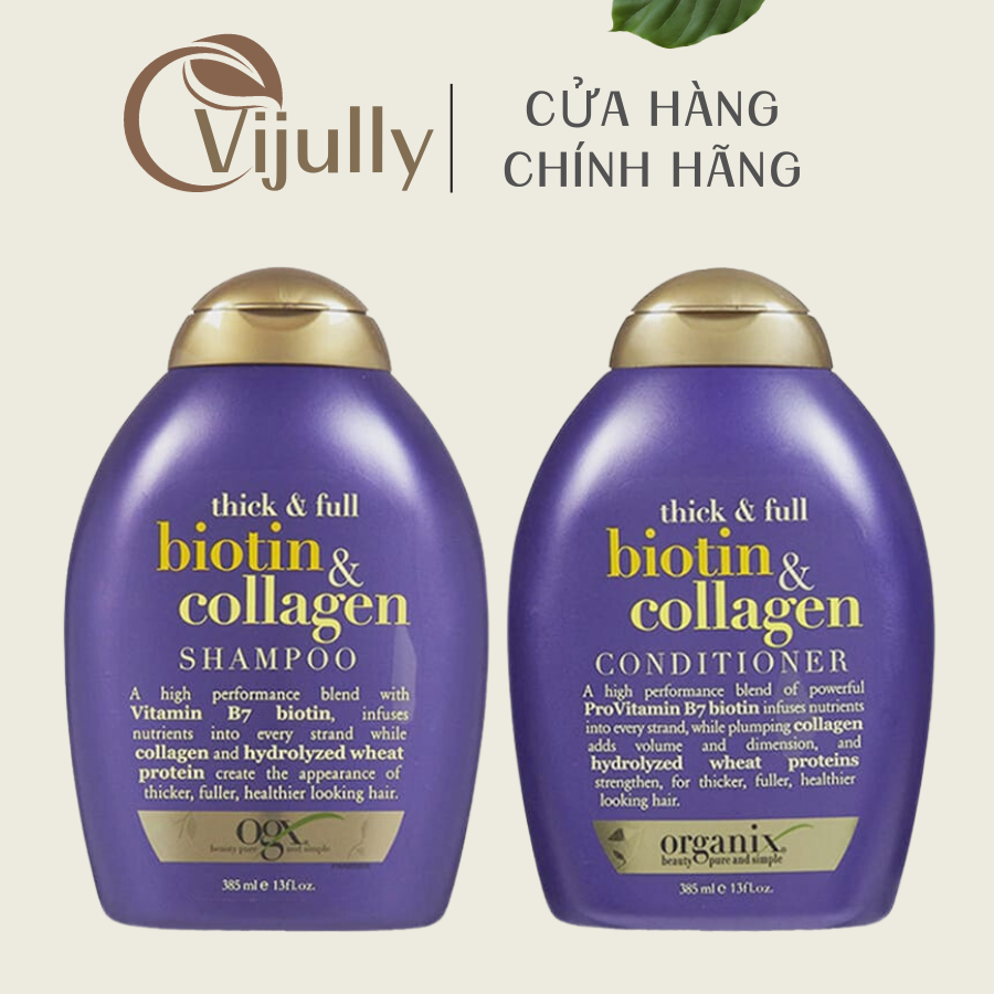 (MẪU MỚI) Dầu gội biotin tím 385ml