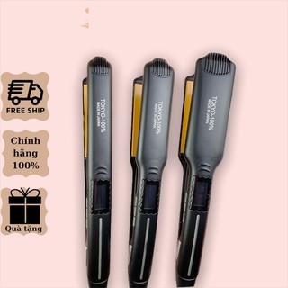 Máy duỗi tóc Jadeempress cao cấp chuẩn salon, cô dâu, máy là tóc duỗi thẳng tóc mặt là ceramic bảo vệ tóc chống cháy