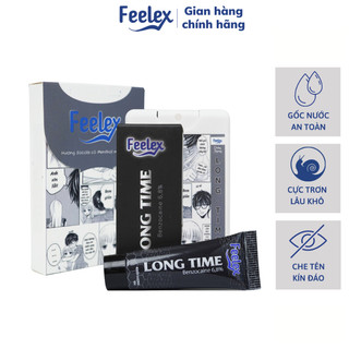 Gel bôi trơn Feelex Long Time hỗ trợ kéo dài thời gian quan hệ cho nam giới, tiện lợi, lành tính, tác dụng nhanh chóng