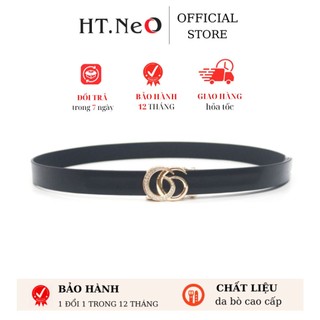 Dây thắt lưng nữ da bò cao cấp ht.neo - dl08