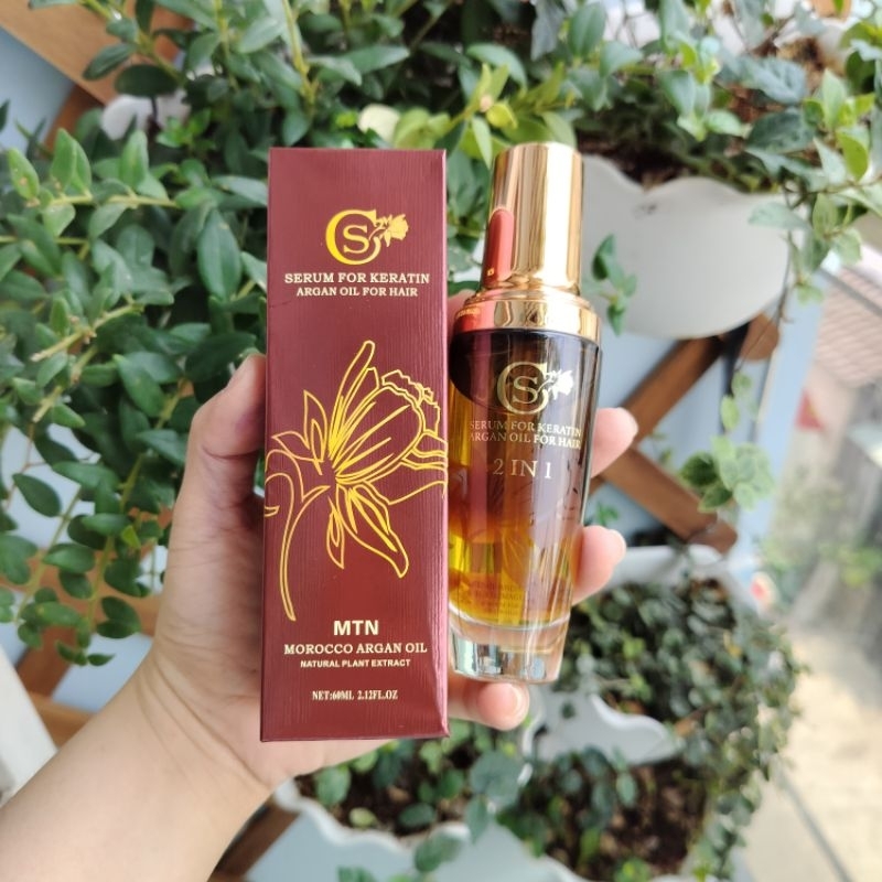 TINH DẦU DƯỠNG BÓNG, MỀM TÓC CS bóng Đức 60ml