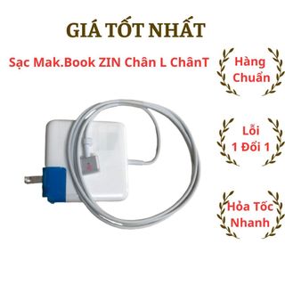 Sạc laptop zin pro air 2015 2013 2014 2017 2012 2011 2010 45w 60w 85w chân l chân t chất lượng cao