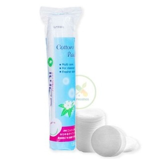 Bông tẩy trang JOMI (120 miếng) - Mềm mịn, Không xơ