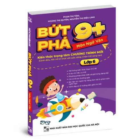 Sách - Bứt Phá 9+ Môn Ngữ Văn - Lớp 6