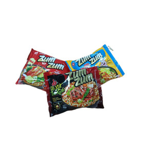 Mì ăn liền ZumZum mix 3 vị Tôm Chua Cay 60g + Sườn Chua Cay 60g + Bò Xốt Tiêu Xanh 70g (thùng 30 gói)