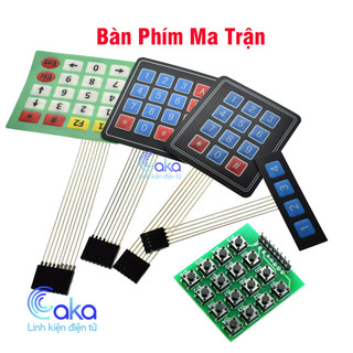 Bàn phím ma trận mềm 1x4 3x4 4x4 4x5 keypad
