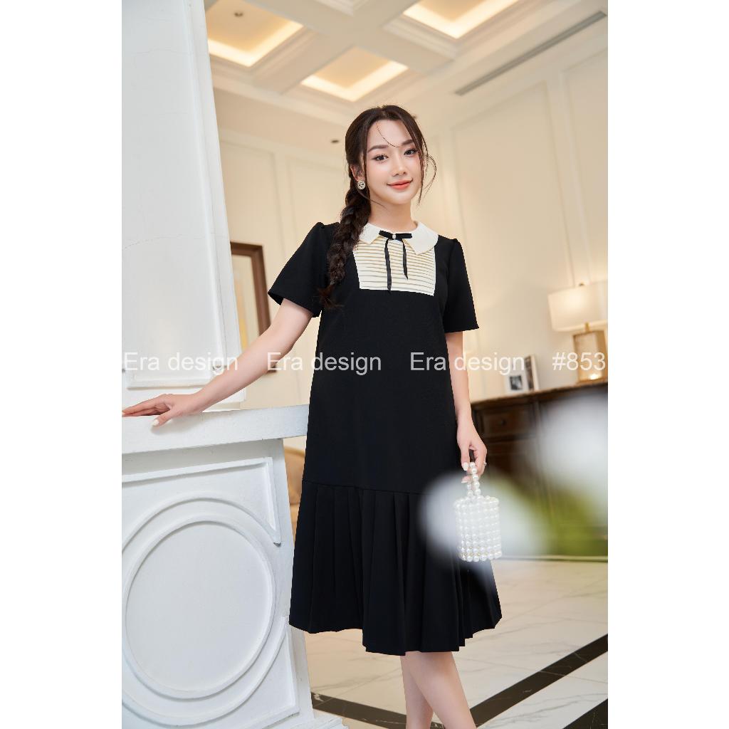 Váy bầu đuôi cá xếp ly thiết kế #853 B2MUM