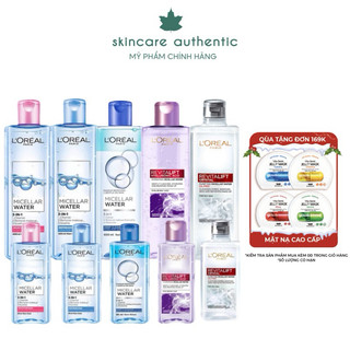 Nước Tẩy Trang Và Làm Sạch L'Oreal Paris 3-in-1 Micellar Water Cho Mọi Loại Da
