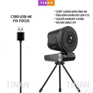 [ 4K 30fps/ Mic] Webcam Lấy Nét Tự Động, Tốc Độ Siêu Cao 30fps, 4K,Camera USB Góc Nhìn Siêu Rộng, Cho Máy Tính, Macbook