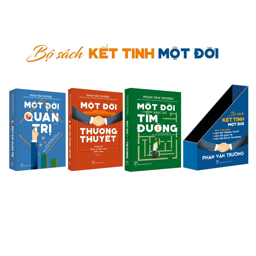 Sách - Combo Sách - Kết Tinh Một Đời - Phan Văn Trường (NXB Trẻ)
