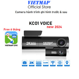 VIETMAP KC01 v.2 Camera hành trình Cảnh Báo Giao Thông ver 2.0 Cảm biến 2K Sony Starvis - Bảo hành 12 tháng