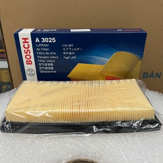 BOSCH Lọc Gió Động Cơ A3025 Cho xe Vios P15 1.5i/1.3i , Avanza 1.3/1.5, Rush 1.5, Attrage 1.2