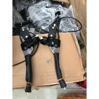 Tay Củ phanh dầu trên lắp cho xe điện Gogo S Dibao