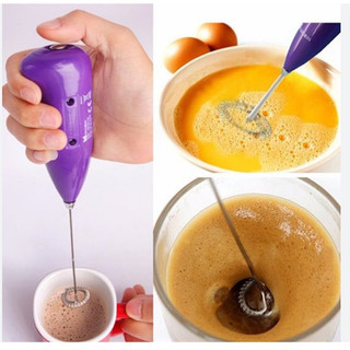 Máy đánh trứng mini, máy đánh cafe mini tiện ích