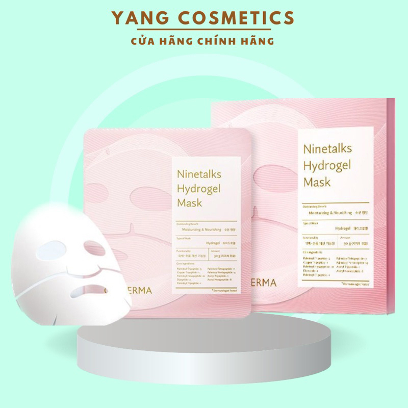 [ FULL HỘP 4 MIẾNG ] Mặt Nạ Thạch Sinh Học CELDERMA Ninetalks Hydrogel Mask