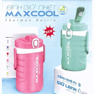Bình giữ nhiệt nắp bật Maxcool 1.5l - bình nước giũ nhiệt duy tân