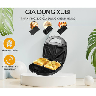 Máy kẹp nướng, làm bánh mì, bánh ngọt 3 khay sokany kj302 đa năng