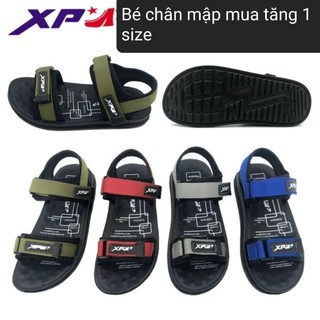Dép quai hậu học sinh. Sandal bé trai , bé gái hàng công ty xp thiết kế quai dán, dễ sử dụng