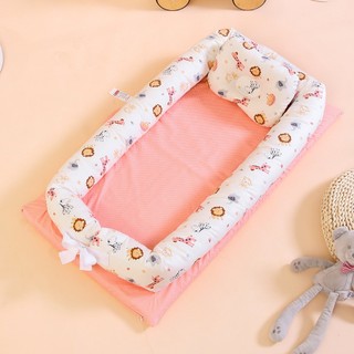 Giường nệm cho trẻ (N01) - Không kèm chăn - Thương hiệu Hinata Nhật Bản