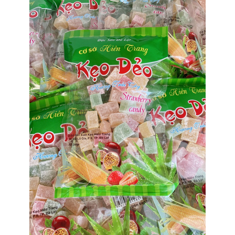 Kẹo dẻo trái cây trẻ em thích mê