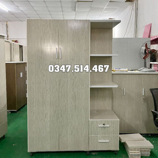 Tủ nhựa 2 cánh kệ 1m8 x 1m2 x 47cm