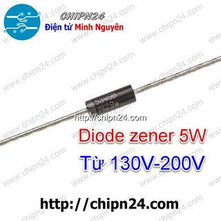 [3 con] Diode zener 5W chân cắm DIP (130V 140V 150V 160V 170V 180V 190V 200V) - [Chọn Loại]